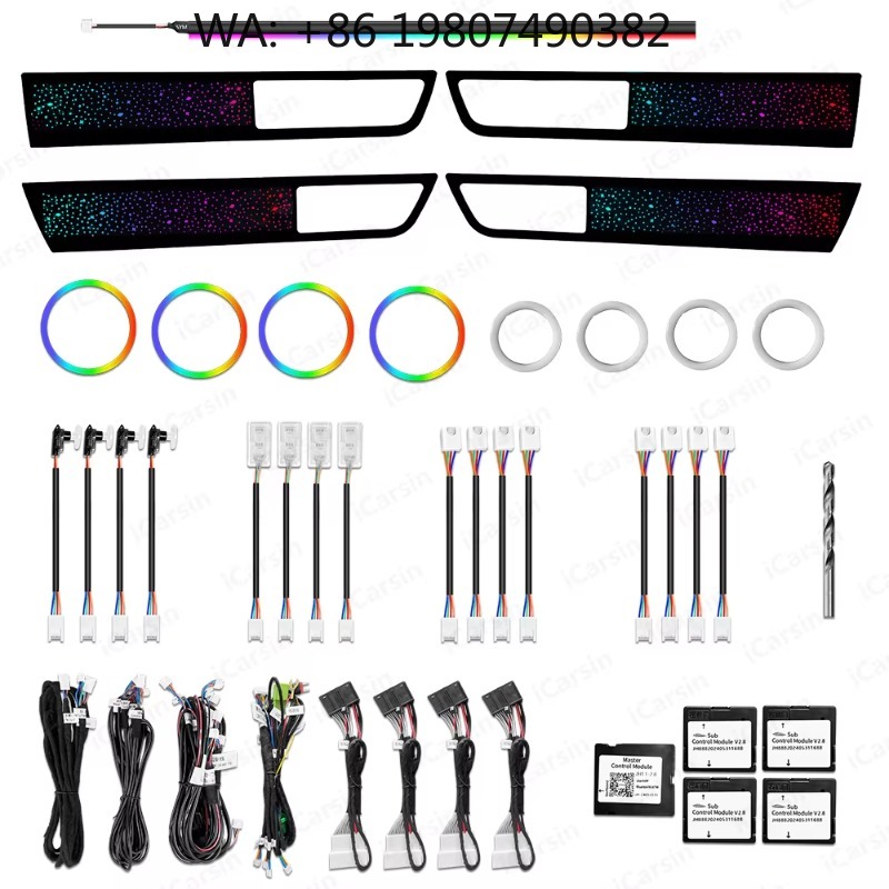 Lighting Interior Decor - Kit de Luz Atmosférica RGB Symphony