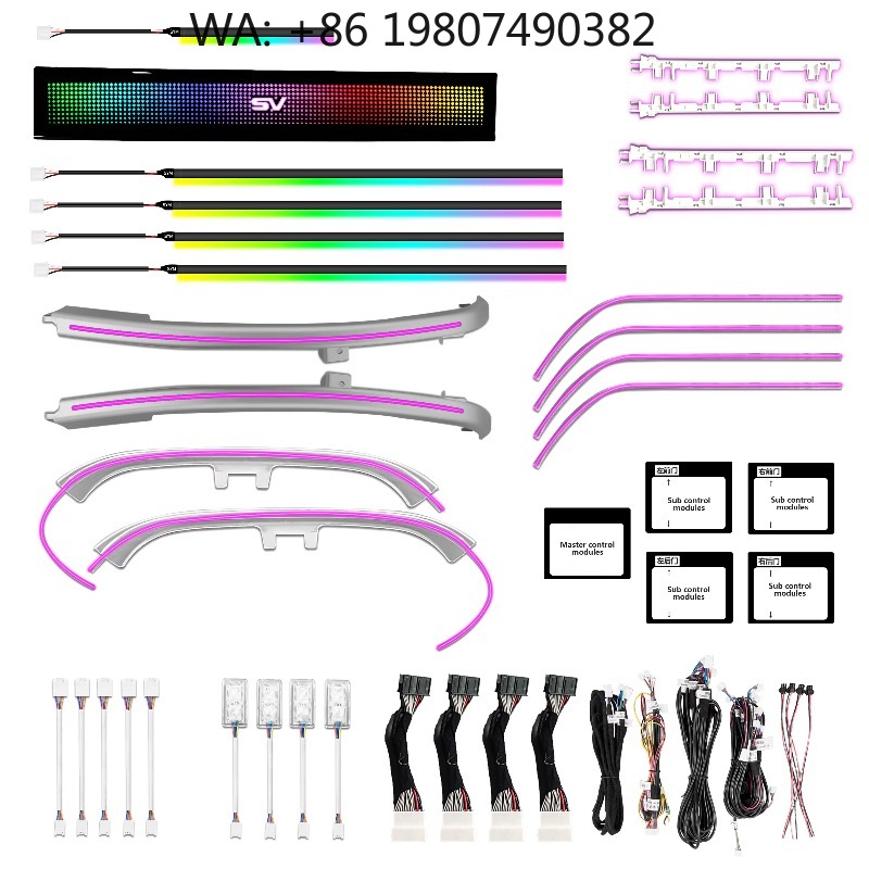 Lighting Interior Decor - Kit de Luzes RGB Sinfonia para