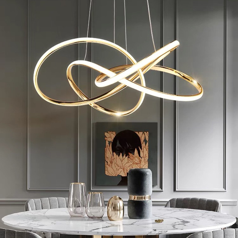 Decor Lighting Online - Luminária pendente moderna para restaurante, sala