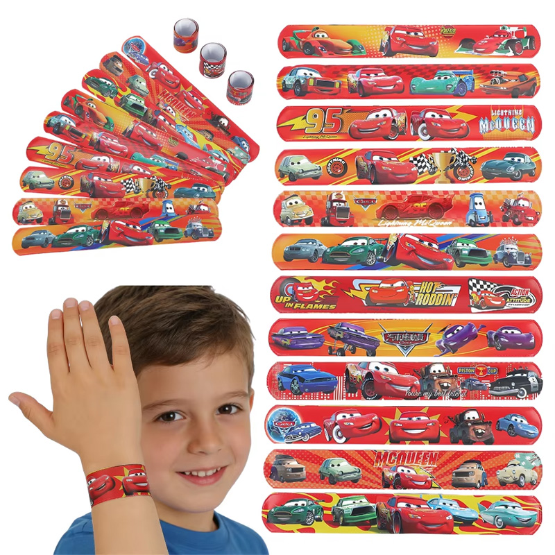 Lighting Mcqueen Birthday Decor - 12/24/36 peças Disney Cars Lightning McQueen