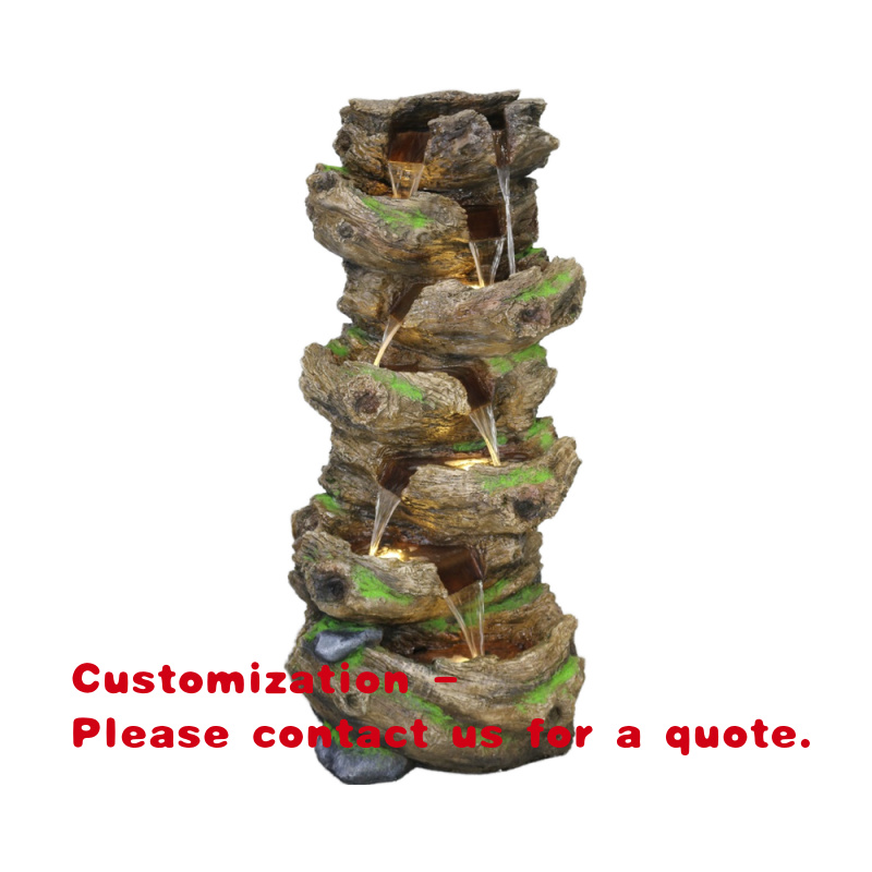 Elements Lighting Decor - Fonte de Jardim Personalizada com Luzes