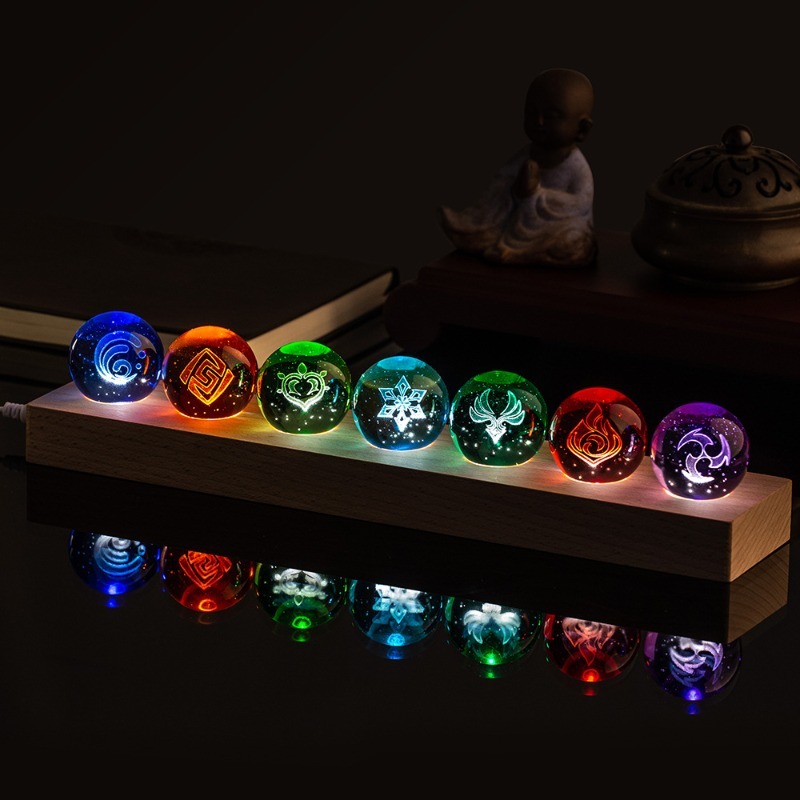 Elements Lighting Decor - Nova Luminária Noturna de Bola de