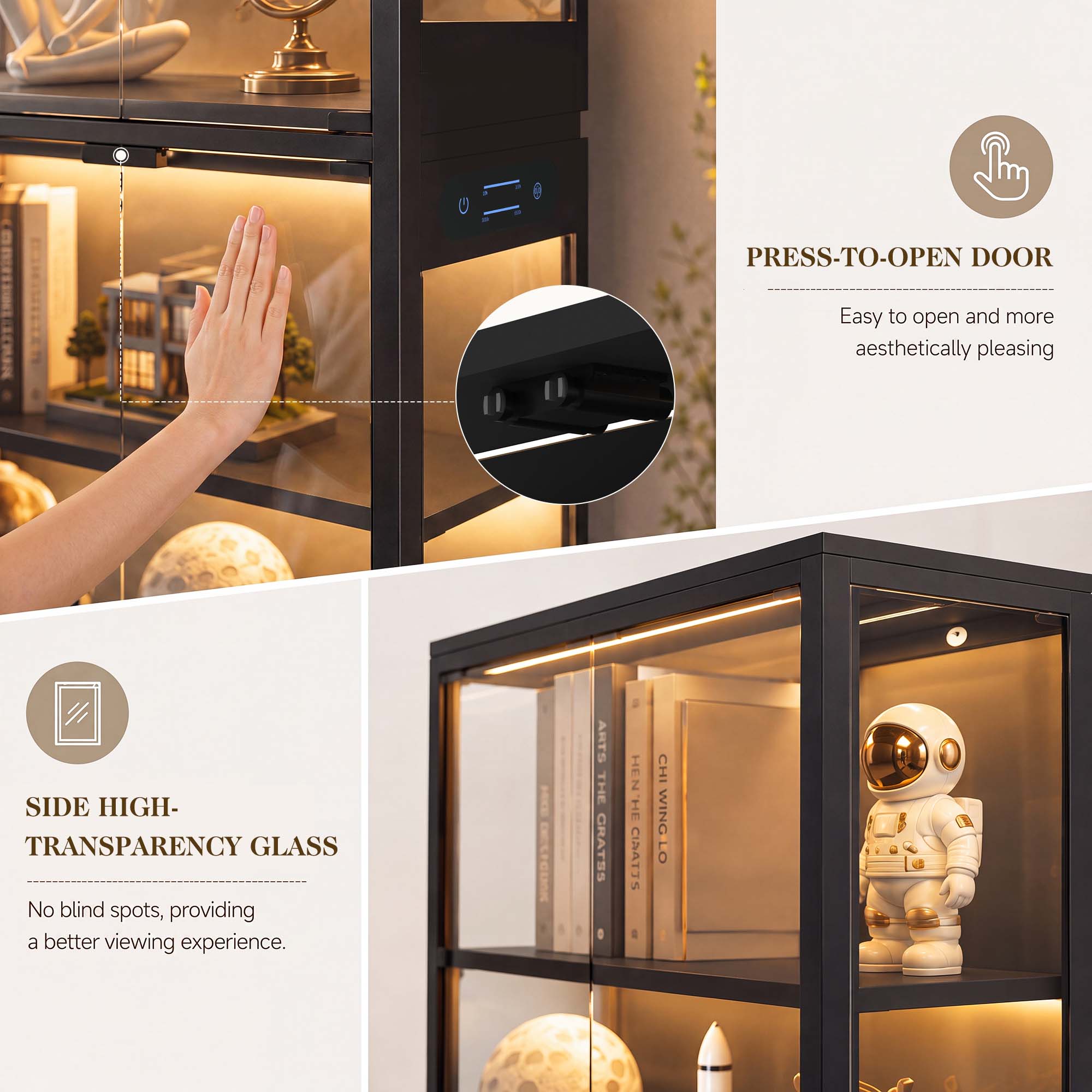 Armário Expositor TCGBKAF de 5 - Lighting Decor For Room avaliação e preço