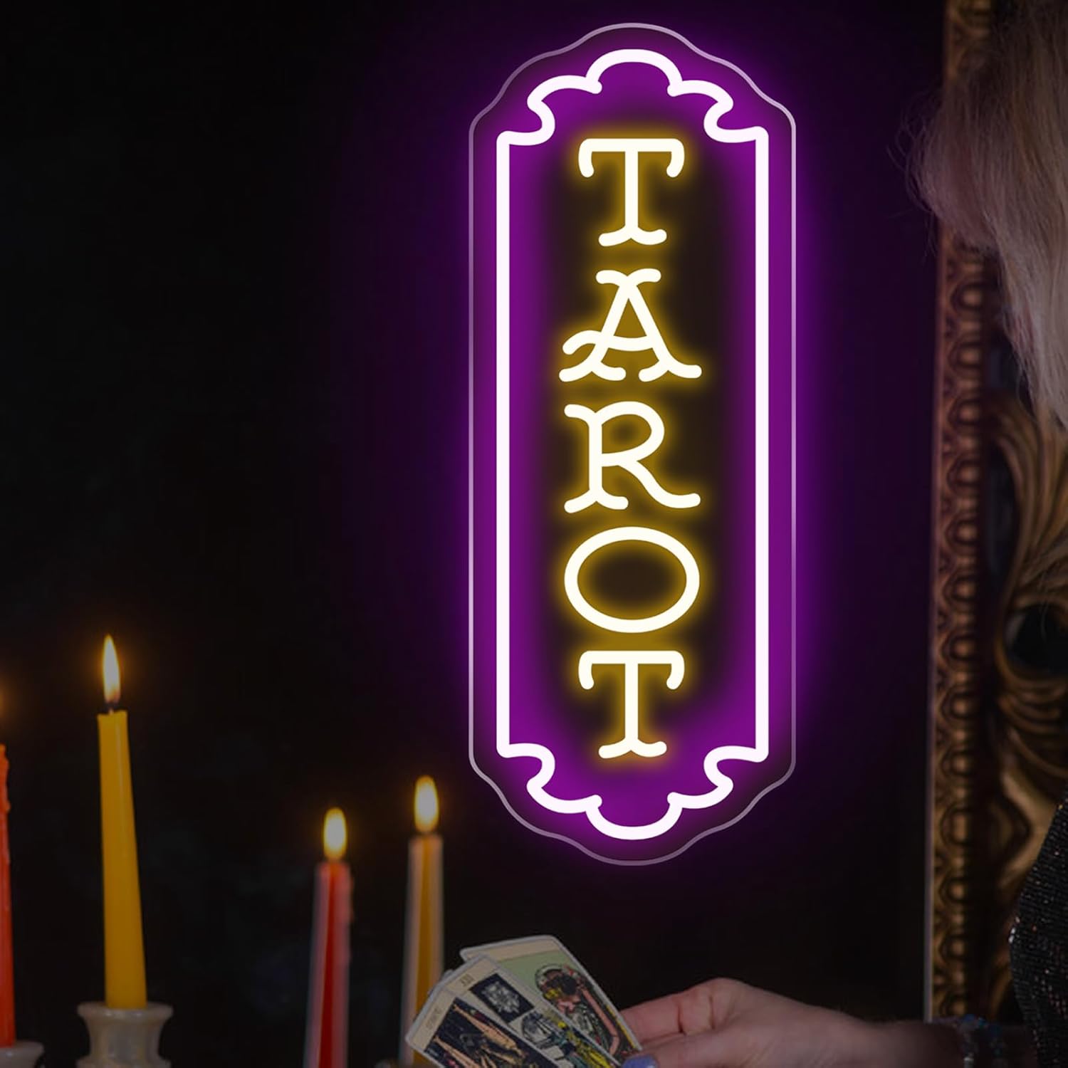 Letreiro de Neon Tarot com Ali - Lighting Decor For Room avaliação e preço