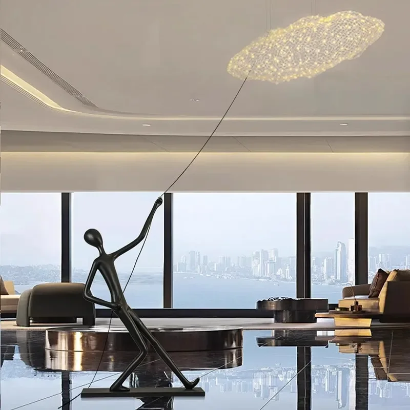 Lustre Nuvem para Sala de Esta - Lighting Decor Rentals avaliação e preço