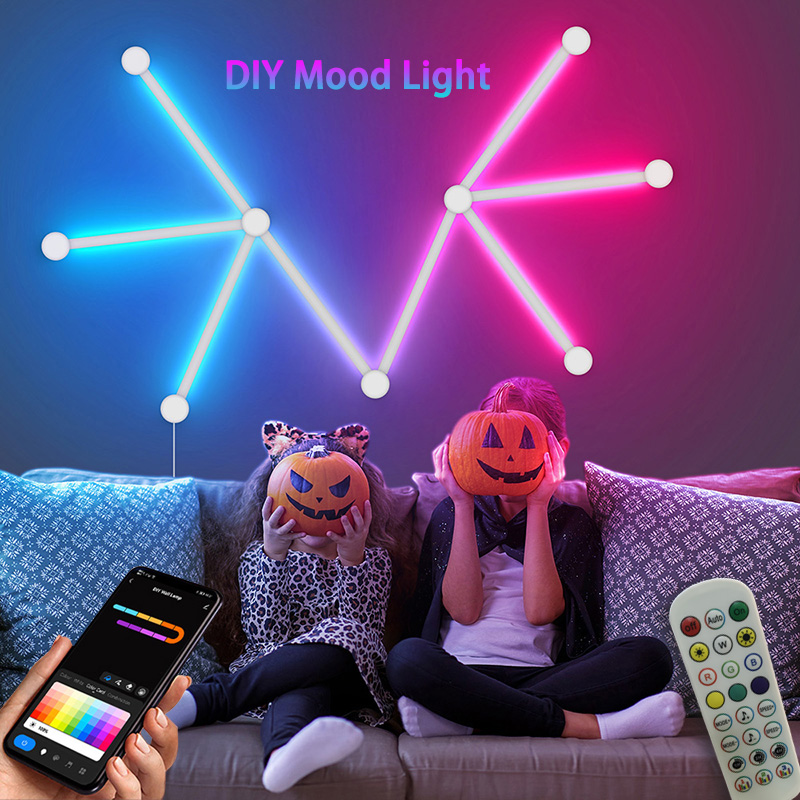 Lâmpada de parede rgb intelige - Lighting Decor For Room avaliação e preço