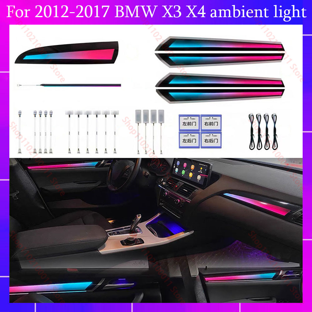 Para BMW X3/X4 F25/F26 (2012-2 - Lighting Interior Decor avaliação e preço