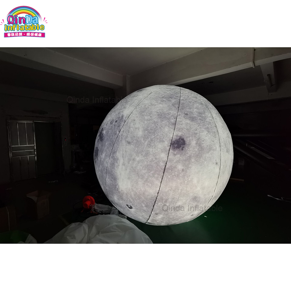 Lua inflável gigante decorativ - Lighting Decor Rentals avaliação e preço