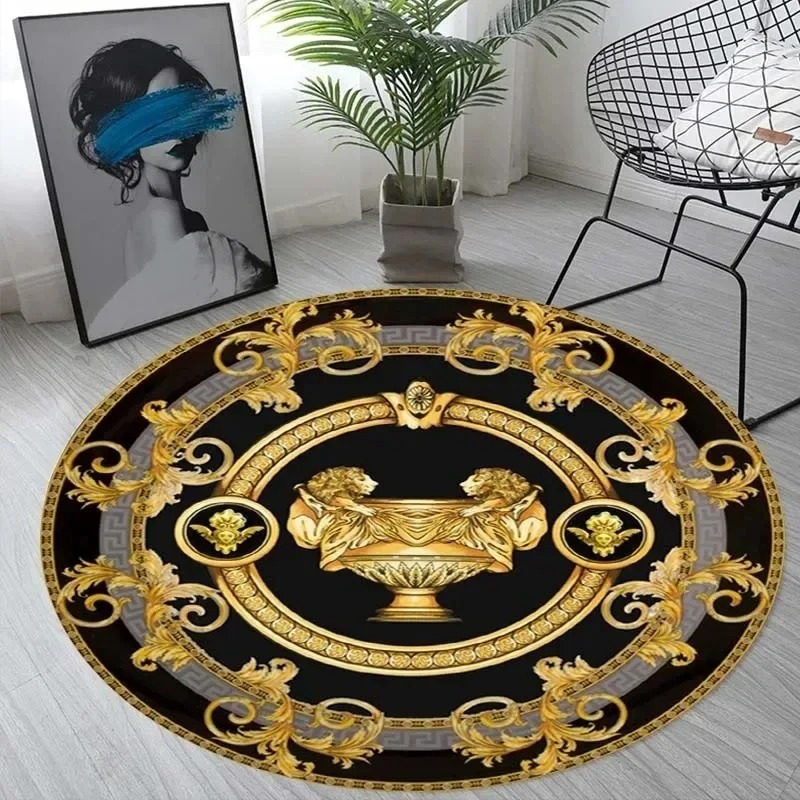 Tapete Redondo Europeu Luxuoso - Home Decor Lighting Wholesale avaliação e preço