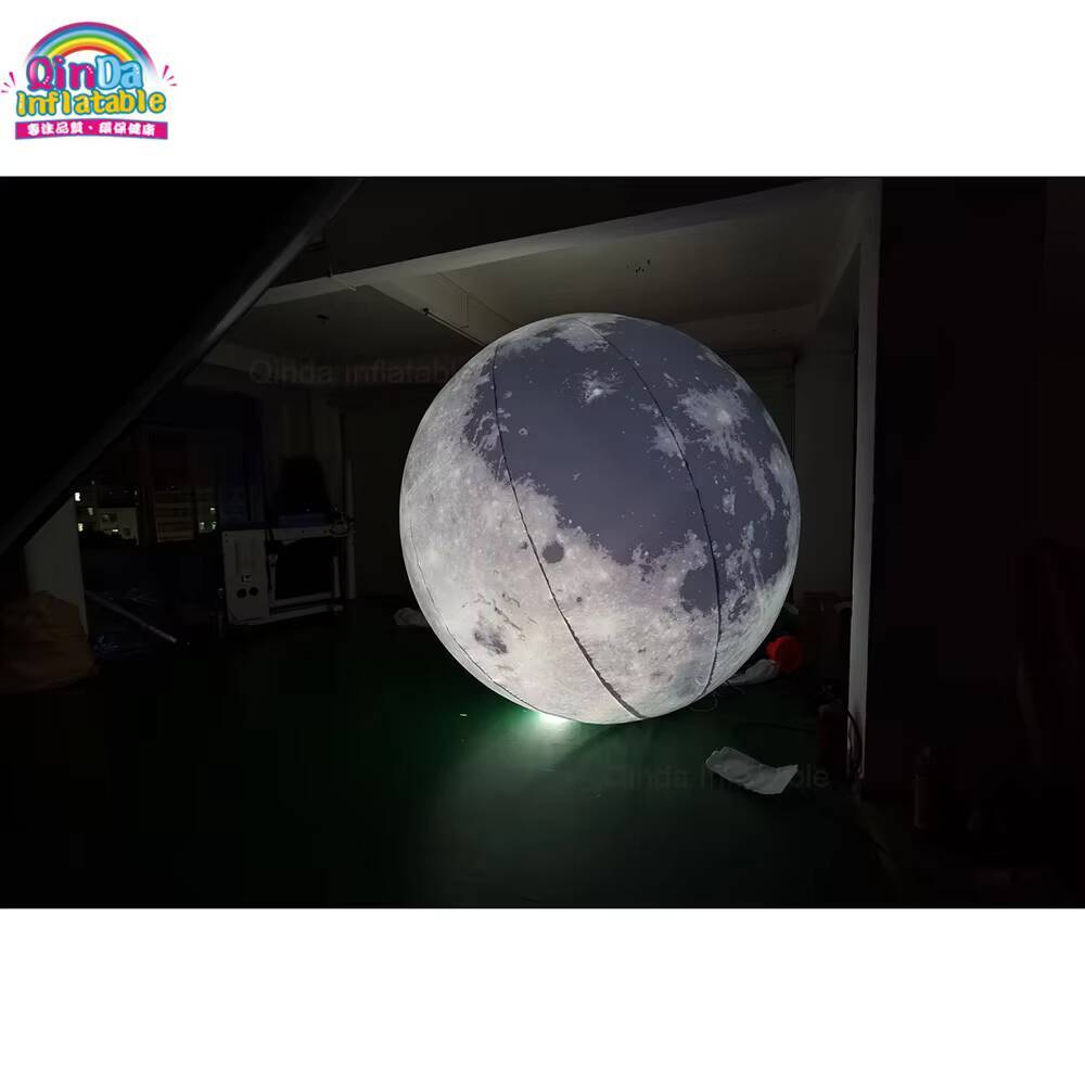 Lua inflável gigante decorativ - Lighting Decor Rentals avaliação e preço