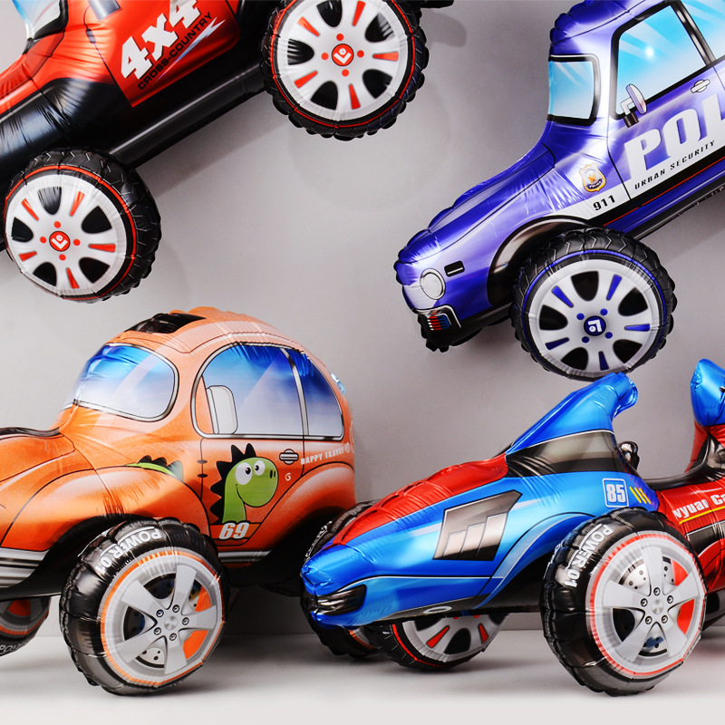 Balão de Festa 3D Estéreo de C - Lighting Mcqueen Birthday Decor avaliação e preço