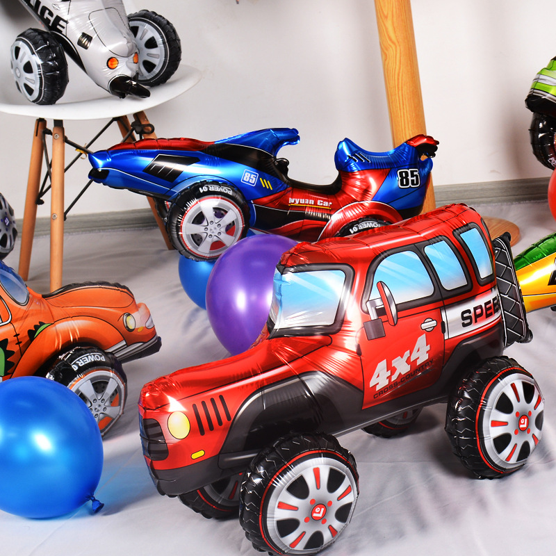 Balão de Festa 3D Estéreo de C - Lighting Mcqueen Birthday Decor avaliação e preço