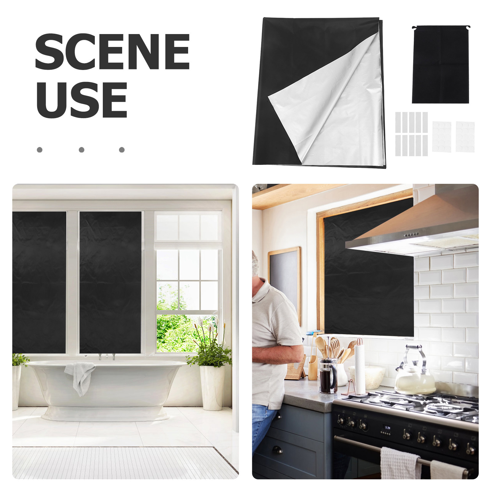 Cortina Blackout Sem Furação,  - Lighting Decor Rentals avaliação e preço