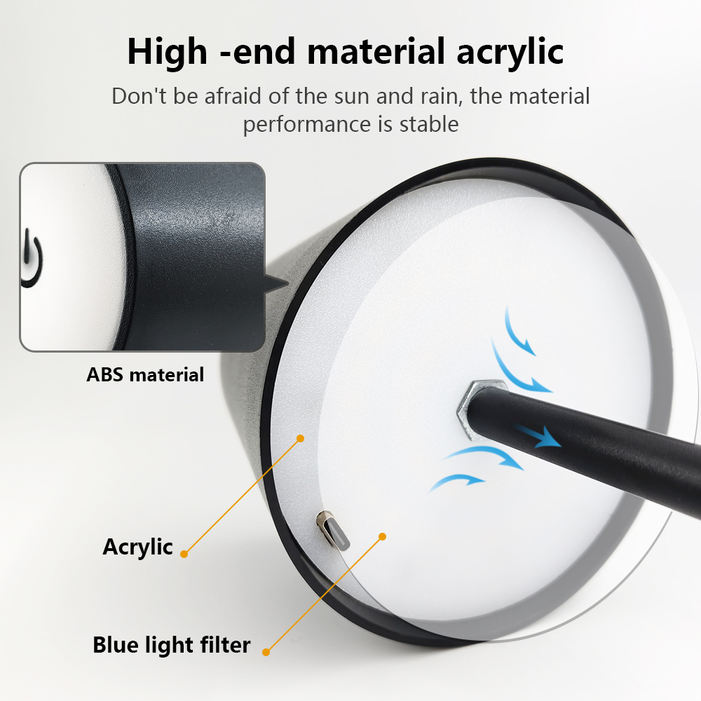 Luminária de Mesa LED Recarreg - Lighting Decor For Room avaliação e preço